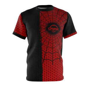 Men's CS Red & Black Web MTB Jersey