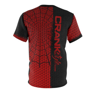 Men's CS Red & Black Web MTB Jersey