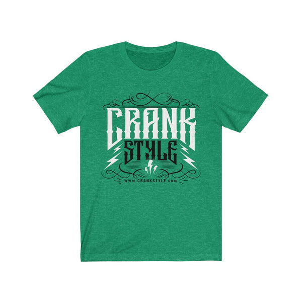 Crank Style's Vintage Lightning Short Sleeve Tee