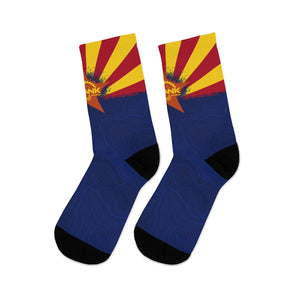 Arizona Flag 3/4 MTB Socks