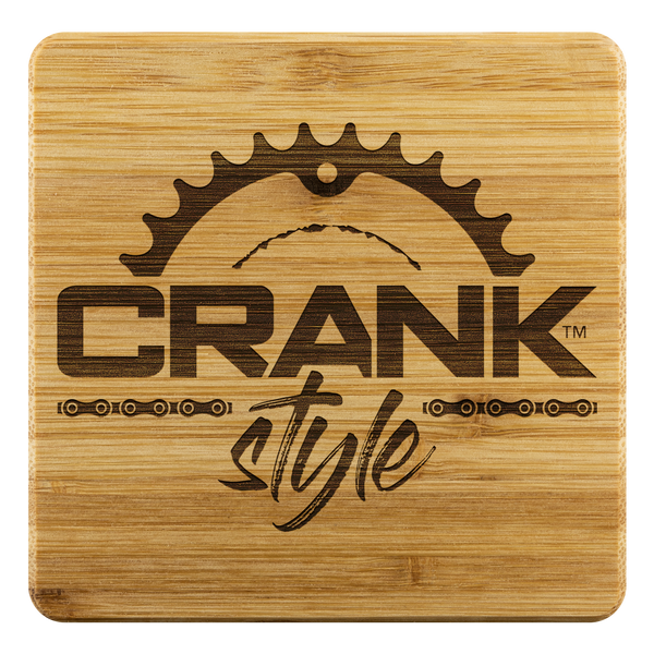 Crank Style Bamboo Coaster