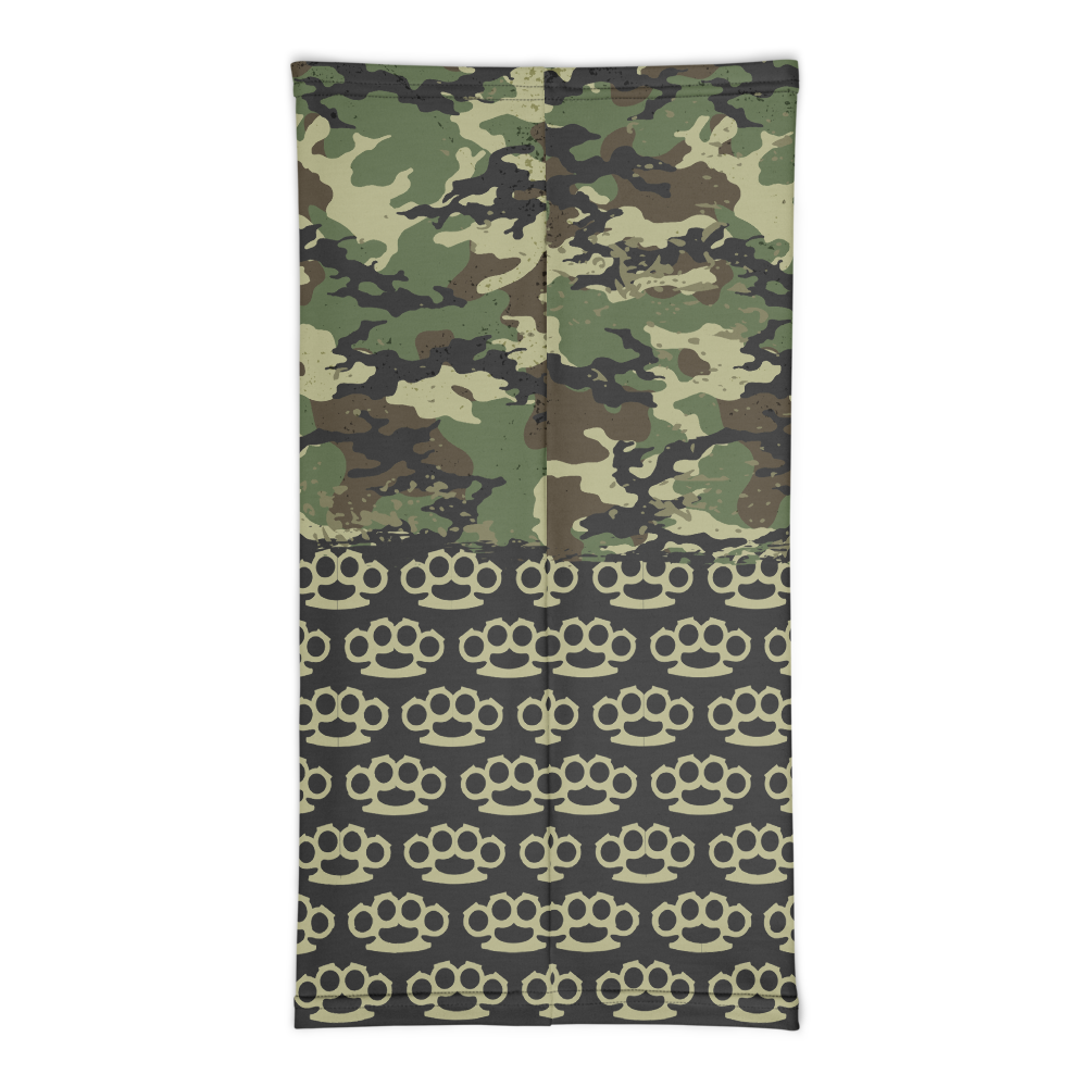 Camo & Brass Knuckles Neck Gaiter