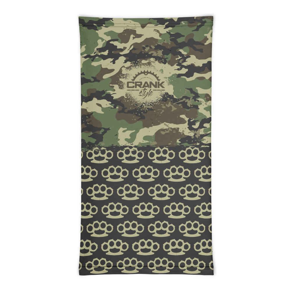 Camo & Brass Knuckles Neck Gaiter