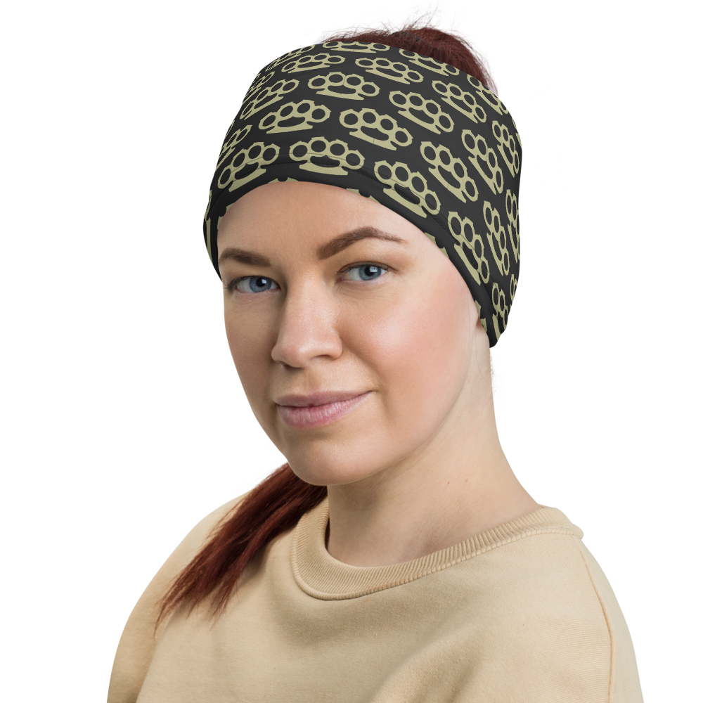 Camo & Brass Knuckles Neck Gaiter