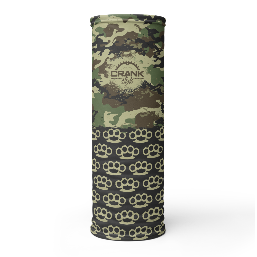 Camo & Brass Knuckles Neck Gaiter