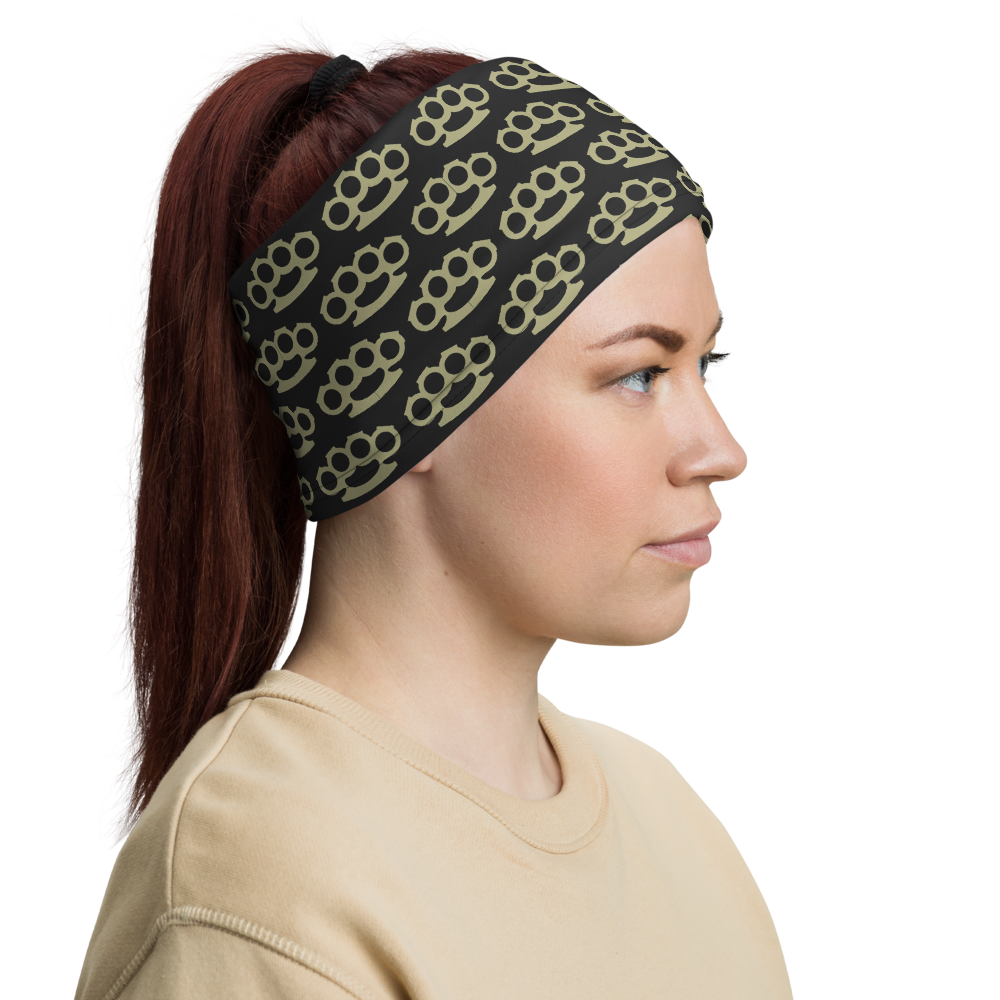 Camo & Brass Knuckles Neck Gaiter