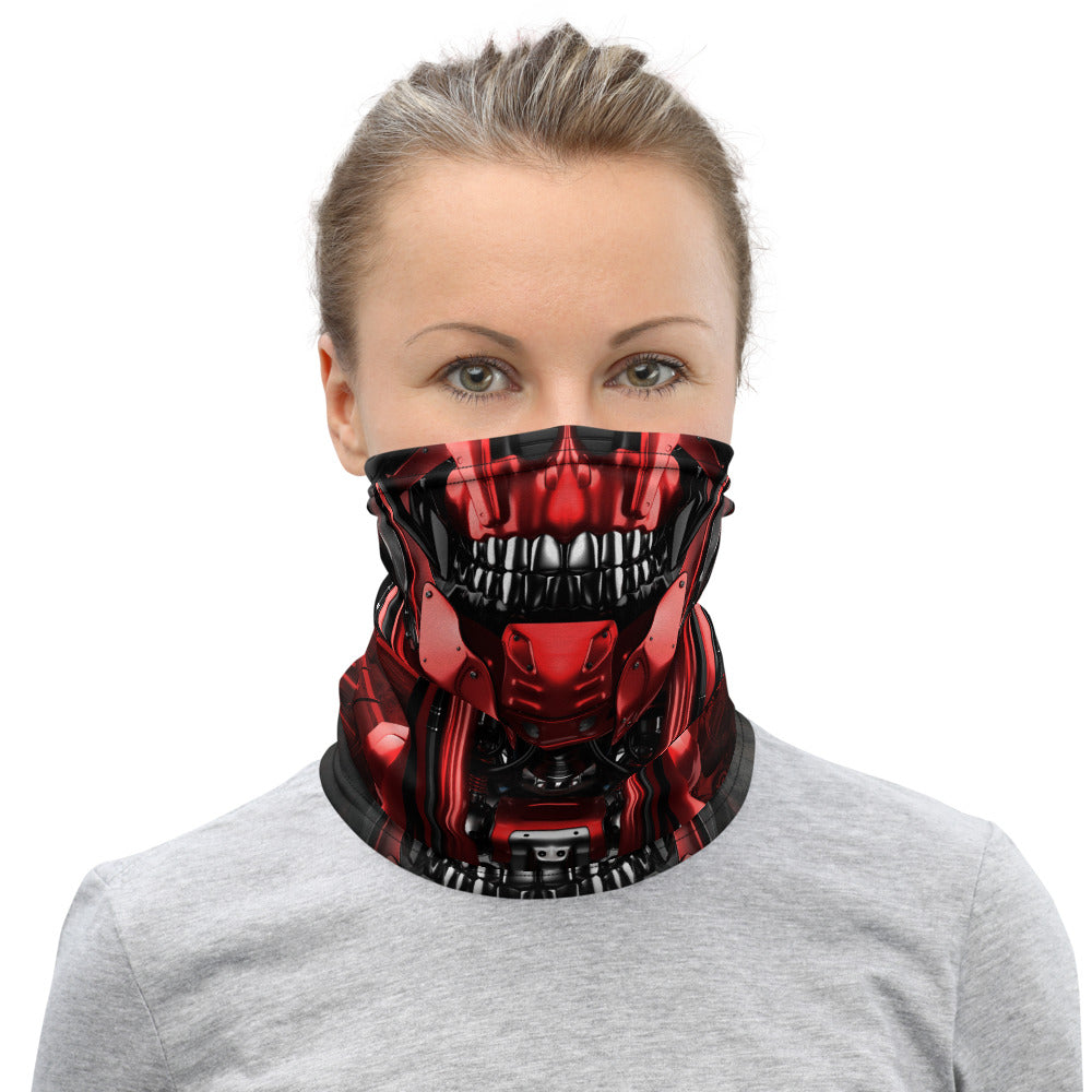 unisex washable and reusable Cyber skull face mask with tenicals coming out of the head. this face mask can be worn for cycling, mountain biking, snowboarding and hiking. Protecting you from the elements in style, crank style. Covid19