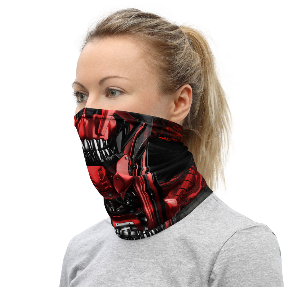 Cyber Skull Face Mask / Neck Gaiter / Headband / Wrist band