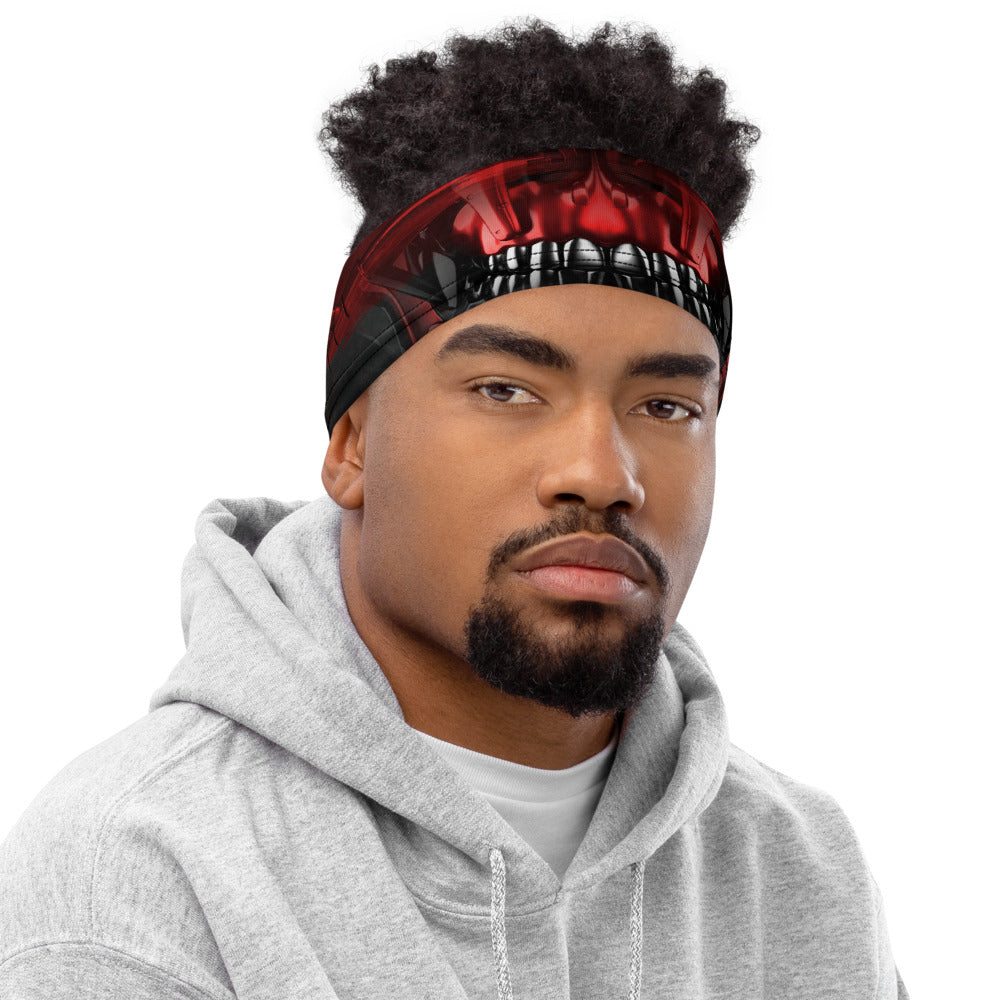 unisex washable and reusable Cyber skull face mask with tenicals coming out of the head. this face mask can be worn for cycling, mountain biking, snowboarding and hiking. Protecting you from the elements in style, crank style. Covid19