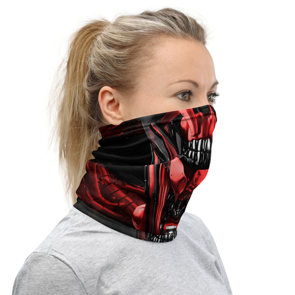 Cyber Skull Face Mask / Neck Gaiter / Headband / Wrist band