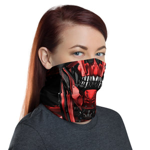 unisex, Cyber skull face mask with tenicals coming out of the head. this face mask can be worn for cycling, mountain biking, snowboarding and hiking. Protecting you from the elements in style, crank style. Covid19