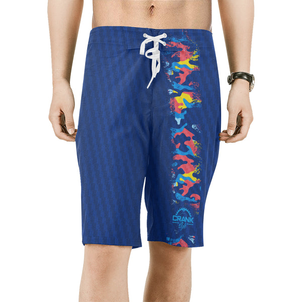 Multi Camo Carbon Fiber Boardshorts