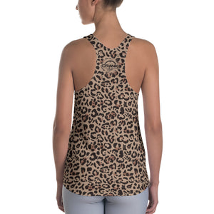 Women's Leopard MTB Racerback Tank