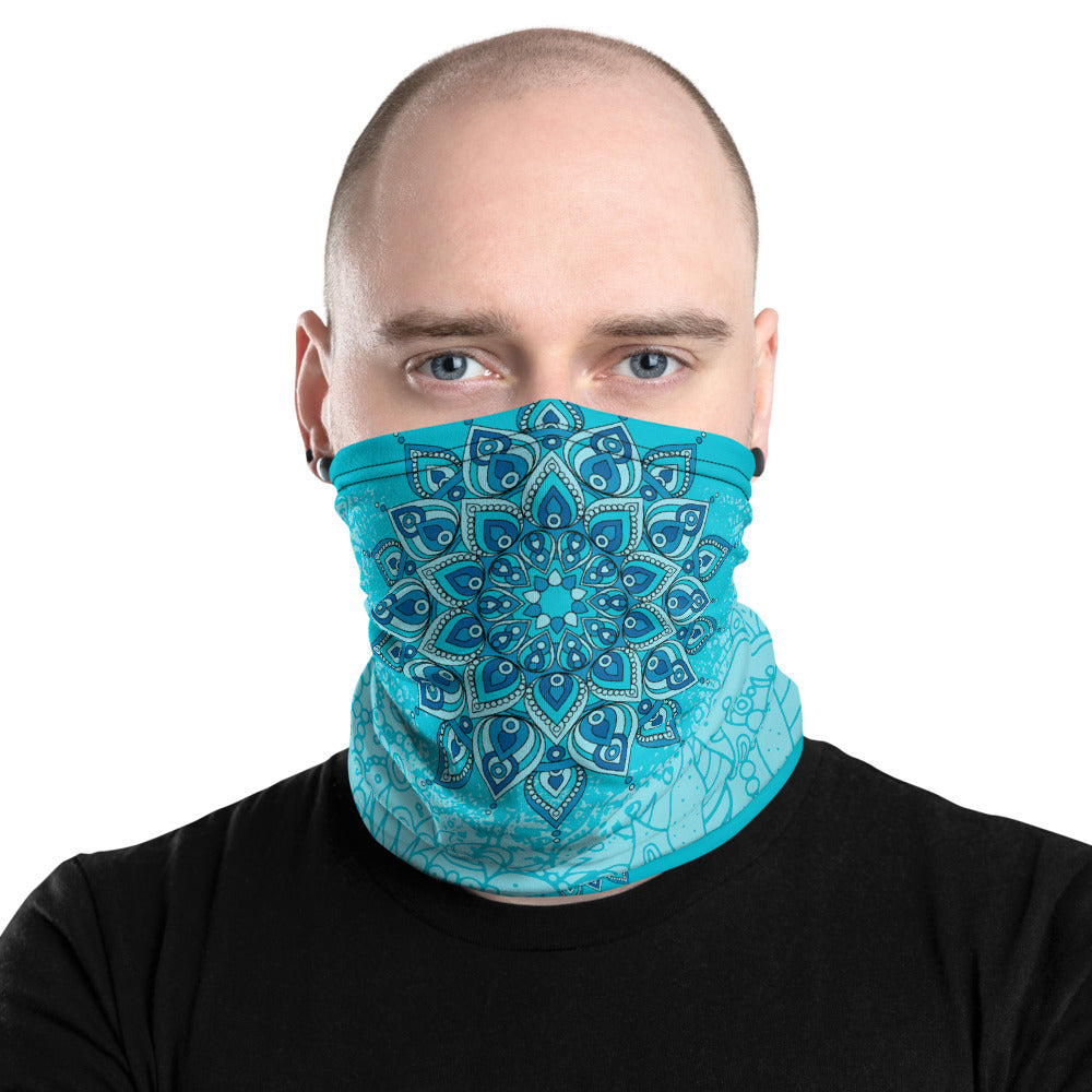 Light Mandala Face Mask / Neck Gaiter