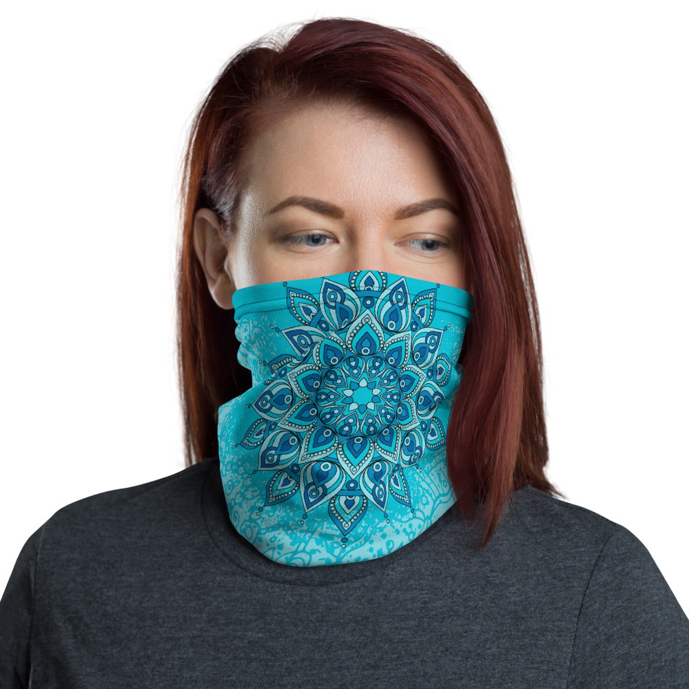 Light Mandala Face Mask / Neck Gaiter