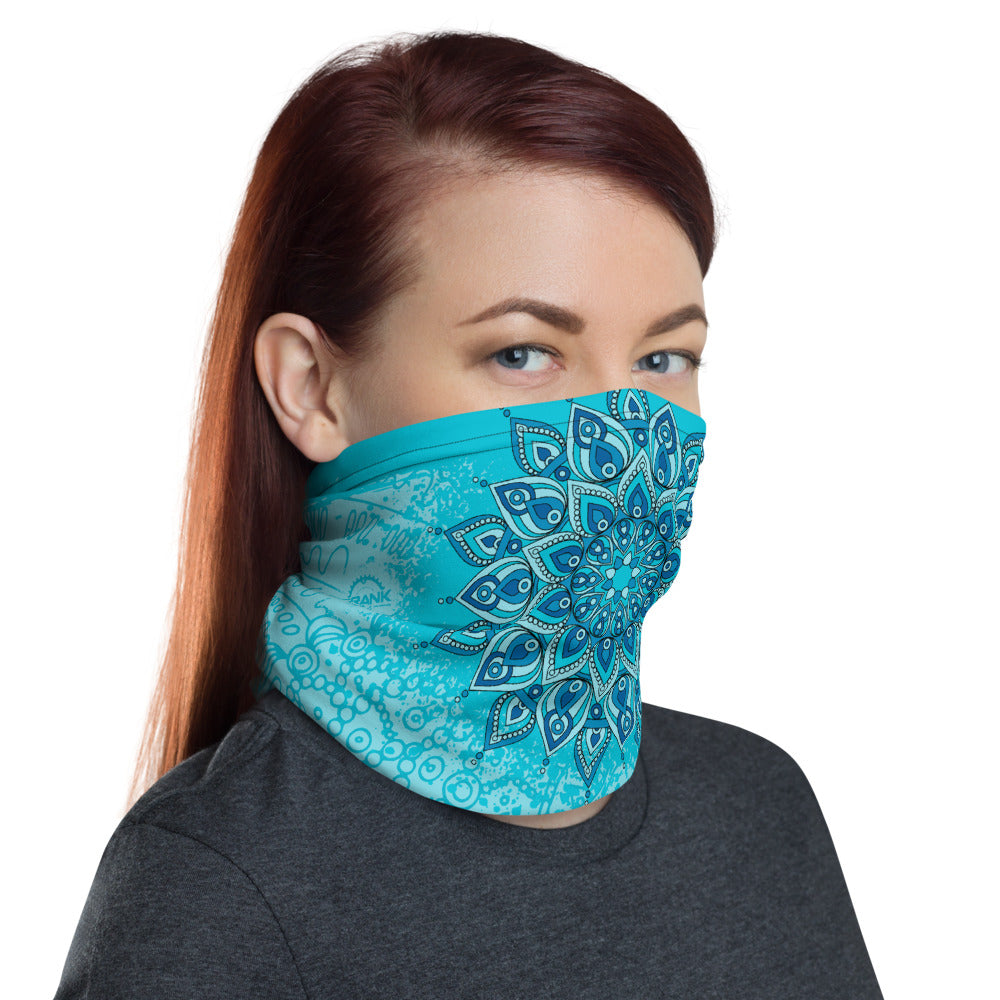 Light Mandala Face Mask / Neck Gaiter