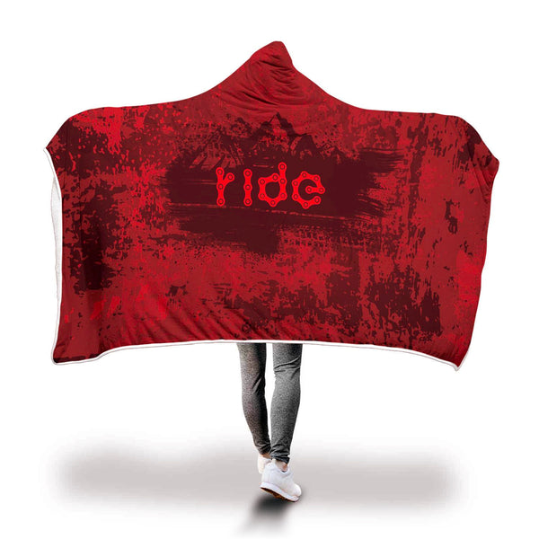 Little Red Ride Hooded Blanket