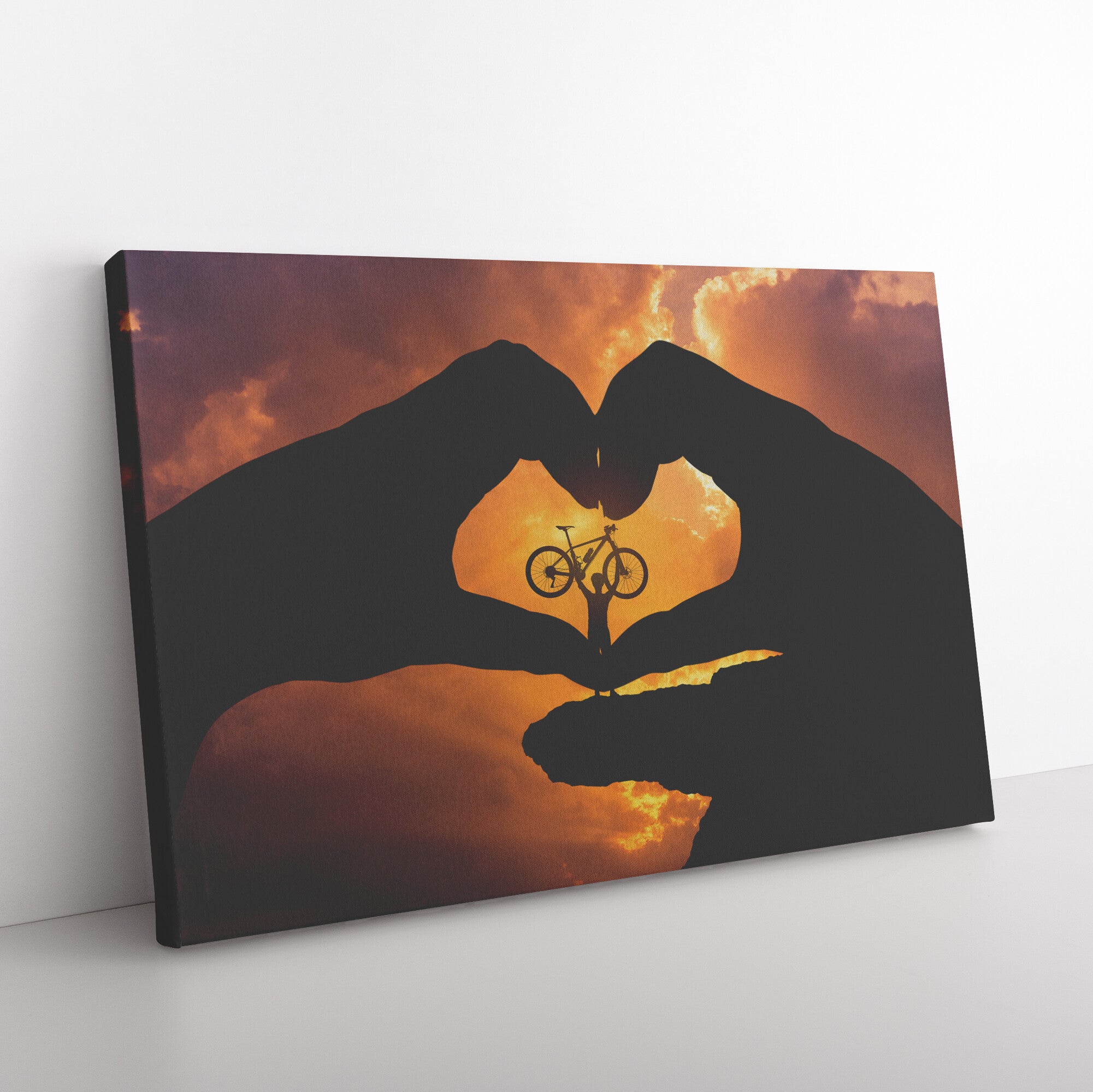 MTB LOVE -  Premium Gallery Wrapped Canvas - Ready to Hang