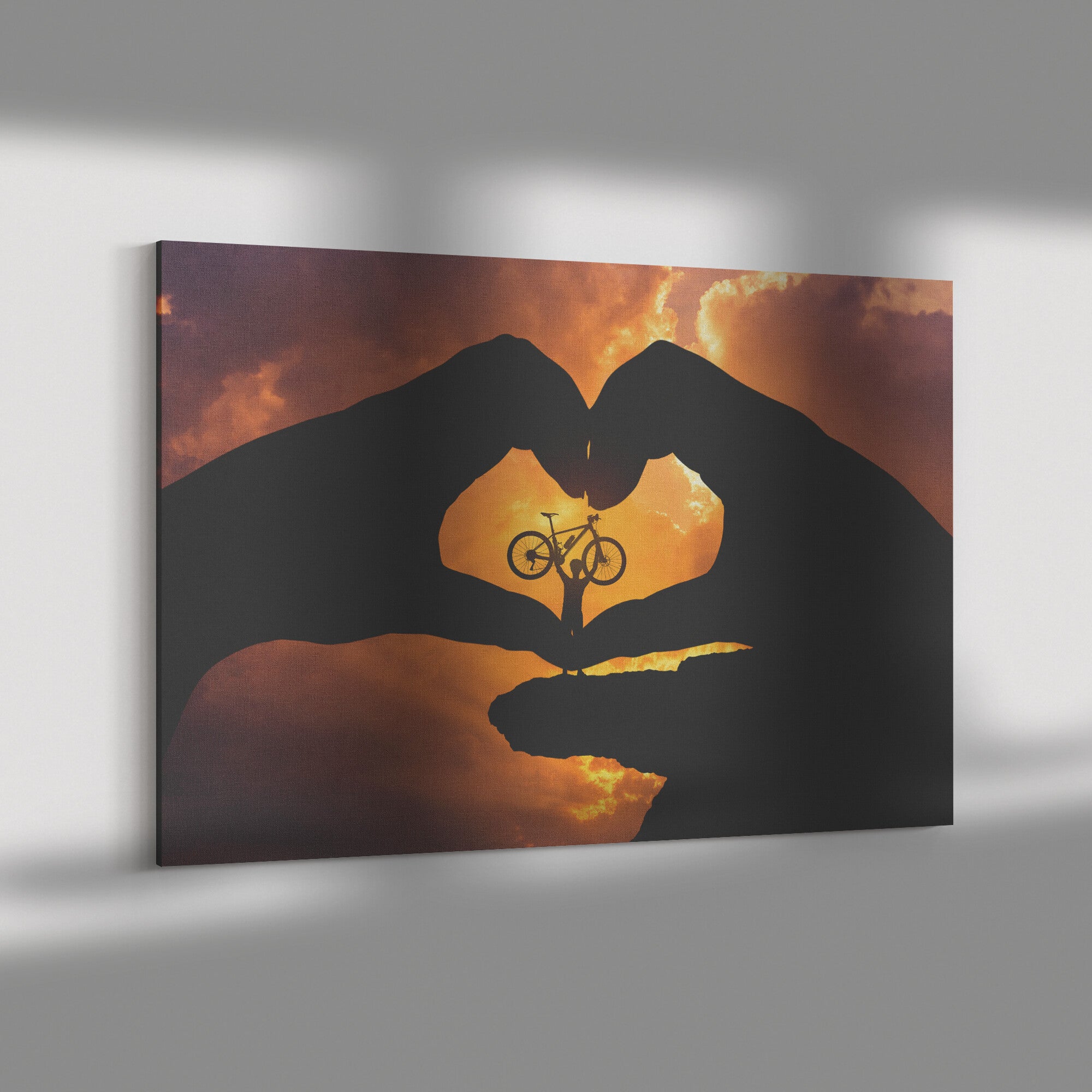 MTB LOVE -  Premium Gallery Wrapped Canvas - Ready to Hang
