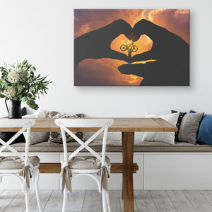 MTB LOVE -  Premium Gallery Wrapped Canvas - Ready to Hang