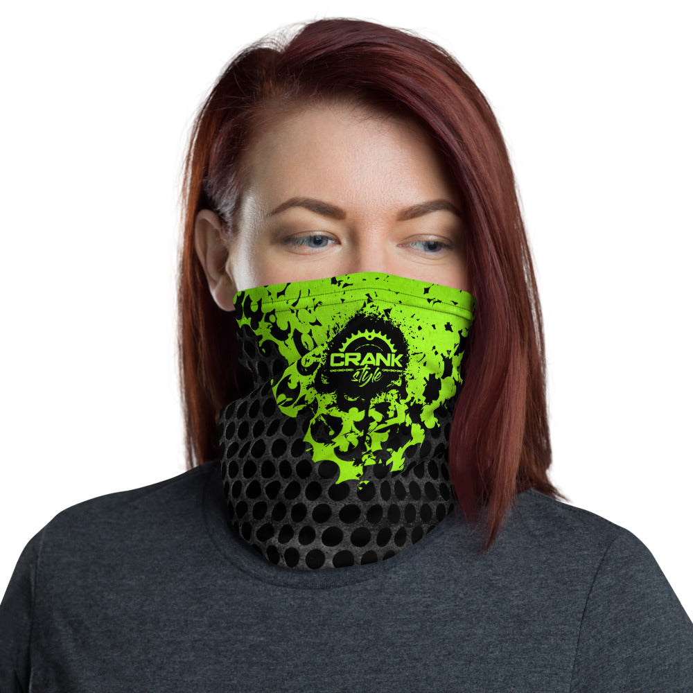 Industrial Neon Green Face Mask / Neck Gaiter