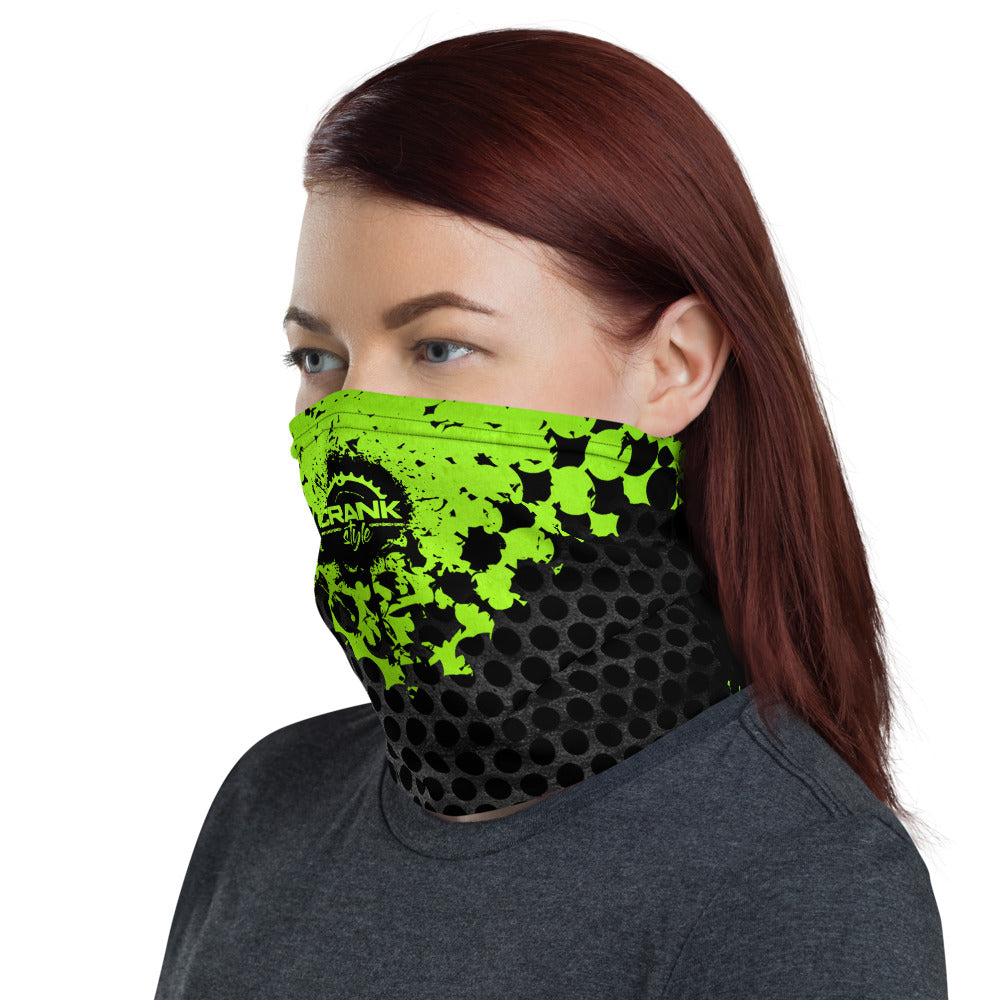 Industrial Neon Green Face Mask / Neck Gaiter