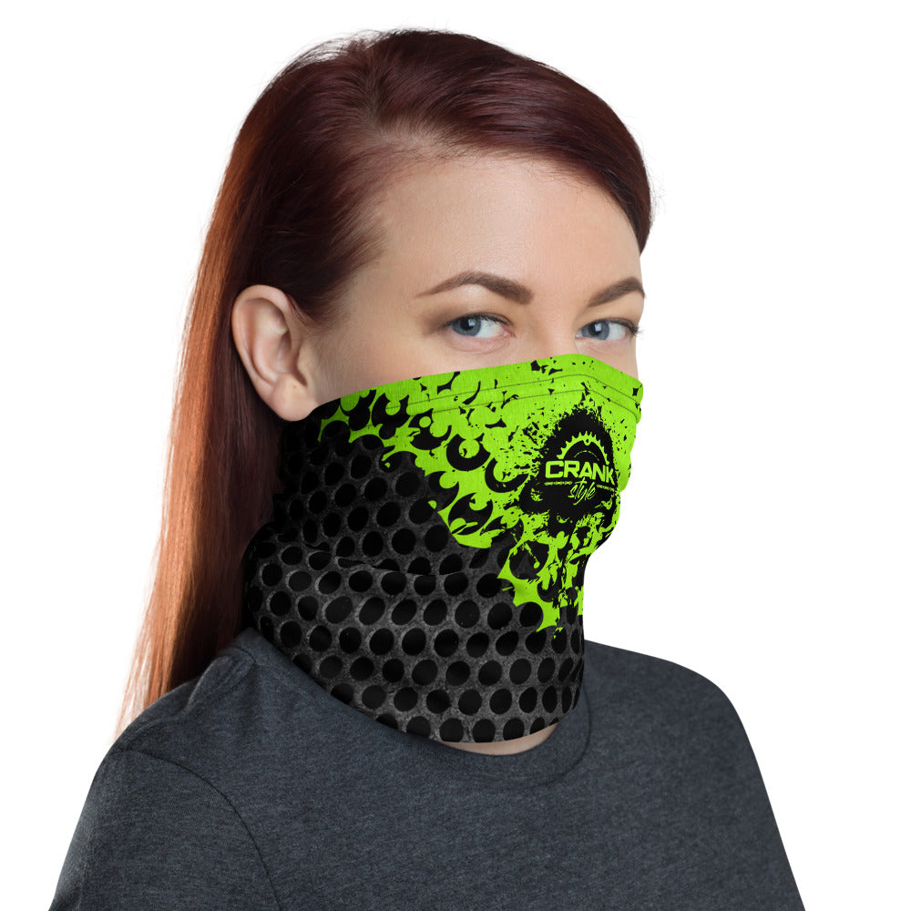 Industrial Neon Green Face Mask / Neck Gaiter