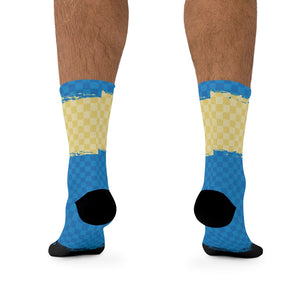 New Jersey Flag Style 3/4 MTB Socks