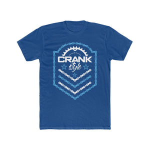 Men's Crank Style Chain Emblem Cotton Crew MTB Tee