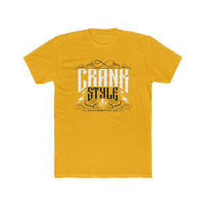 Vintage Crank Style Cotton Crew Tee