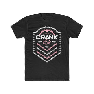 Men's Pink & White CS Chain Emblem Tee