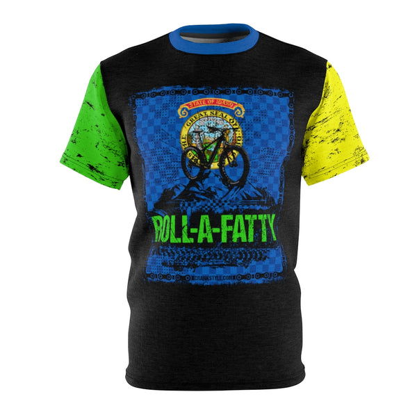 Men's RollaFatty Idaho Flag Chain  MTB Jersey