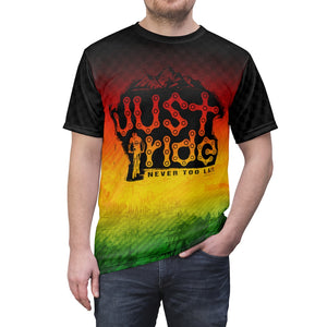 Men's Grungy Rasta Just Ride DriFit MTB Jersey