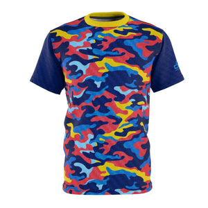 Multi-Color Camouflage Mountain bike MTB Jersey Shirt. Made from 4 or 6oz microfiber Drifit Material that performs in all-sports.Great for Mountain biking, cycling, BMX, cycocross and skateboarding. 
