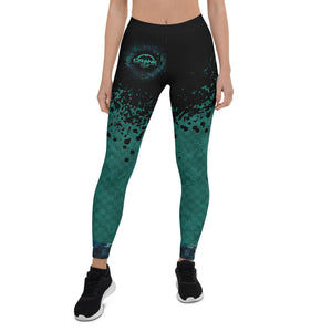 Women's Digital Camo-Checker Leggings
