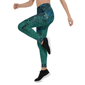 Crank Style's Women's Digital Camo-Checker Leggings