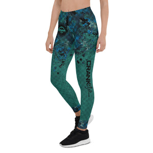 Crank Style's Women's Digital Camo-Checker Leggings