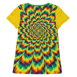 Women's Rasta Fractal MTB JERSEY