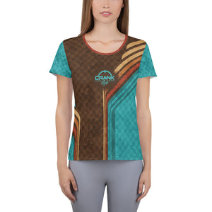 Women's "MicroBlok Fabric" Retro Style Check MTB Jersey