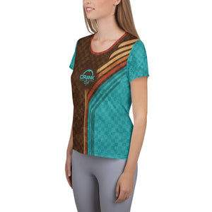 Women's "MicroBlok Fabric" Retro Style Check MTB Jersey