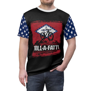 Men's RollaFatty Arkansas Flag Chain  MTB Jersey