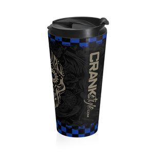 Day of Dead Gearhead Stainless Steel Travel Mug