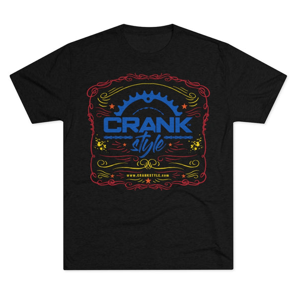 Men's Vintage Arizona Crank Style Tri-Blend Crew Tee