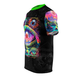 Men's Psychedelic Trippy Eyes MTB DriFit Jersey