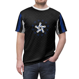 Men's Chain star & Thin Blue line MTB Jersey