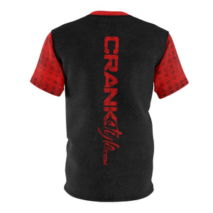 Crank Style Star Red/Black MTB Jersey