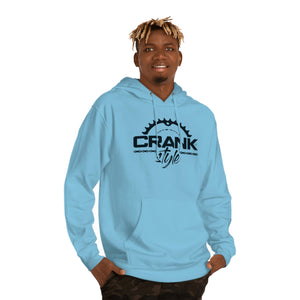 Unisex Crank Style Hoodie Sweatshirt