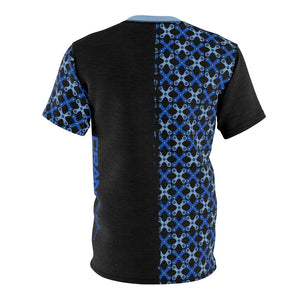 Men's Black & Blue Link Up  MTB Jersey