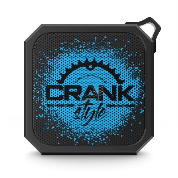 Crank Style Black & Blue Outdoor Bluetooth Speaker