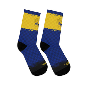 Oregon Checker 3/4 MTB Socks